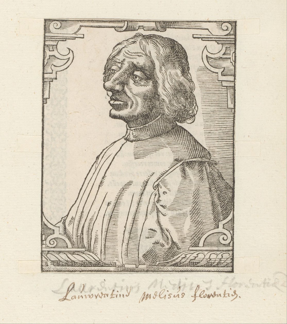 Portræt af Lorenzo de