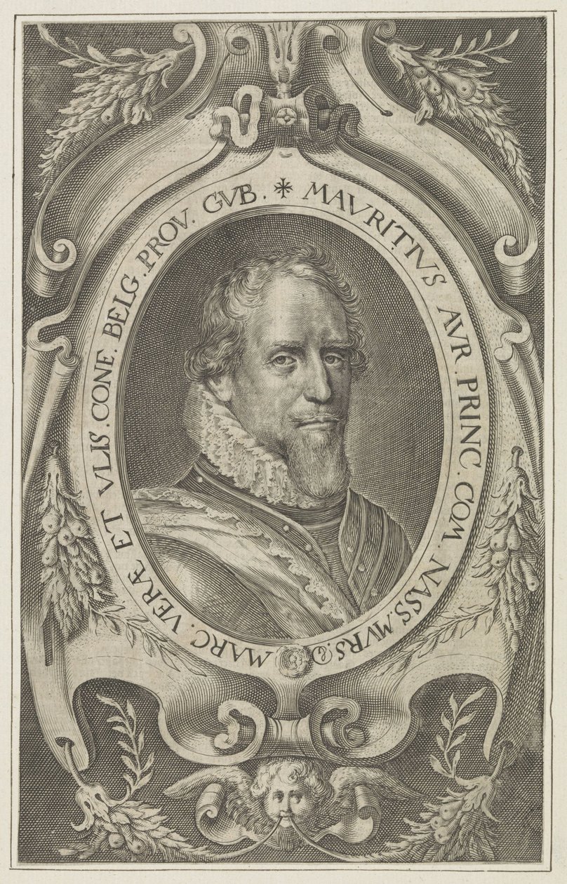 Portræt af Maurits, Prins af Orange af Anonymous