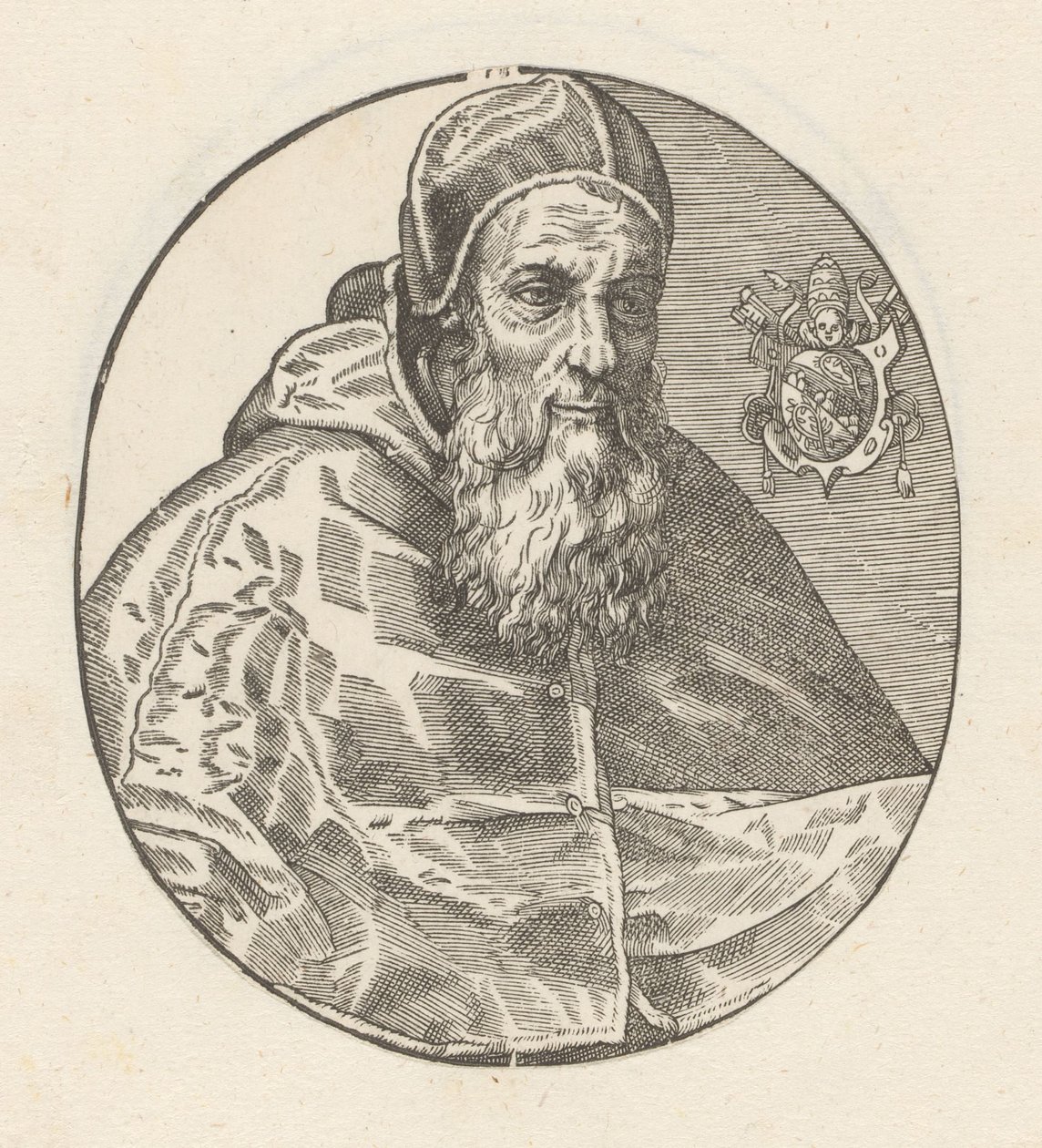 Portræt af pave Julius III af Anonymous