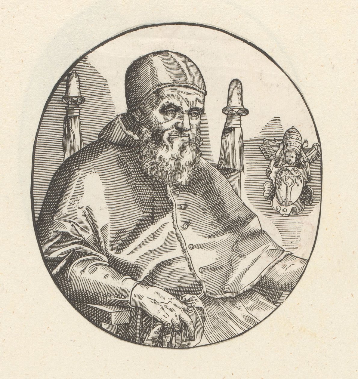 Portræt af pave Julius II af Anonymous