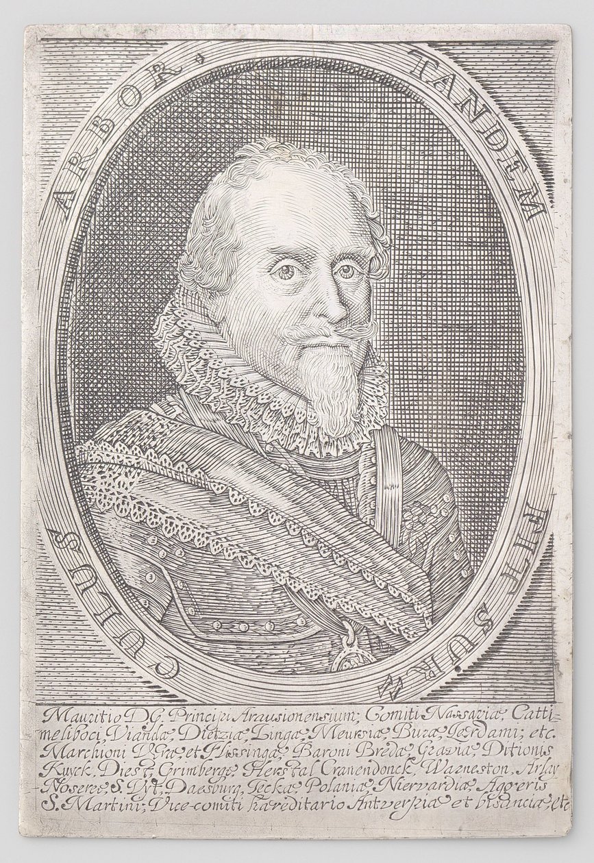 Portræt af Prins Maurice af Nassau af Anonymous