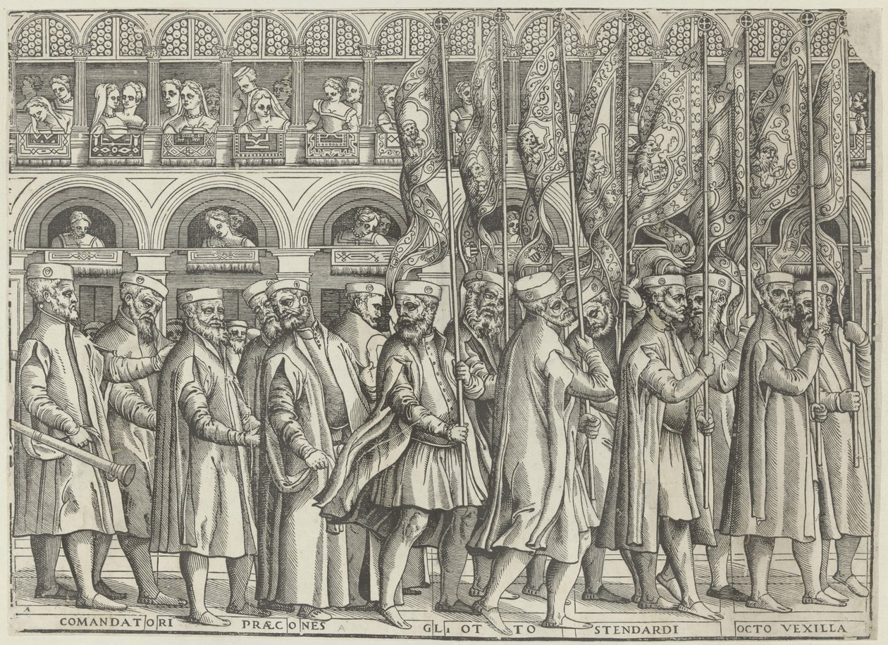 Procession af Doge of Venedig (ottende del) af Anonymous