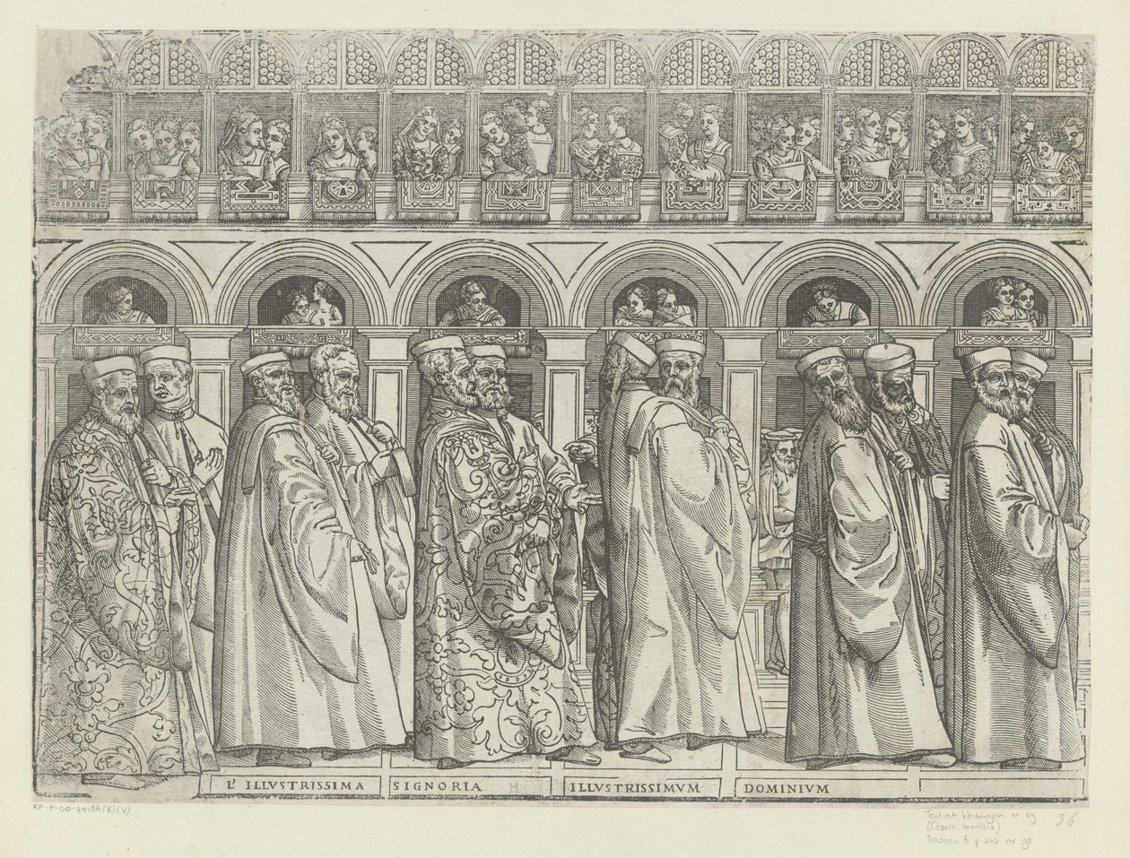 Procession af Doge of Venedig (Del 1) af Anonymous