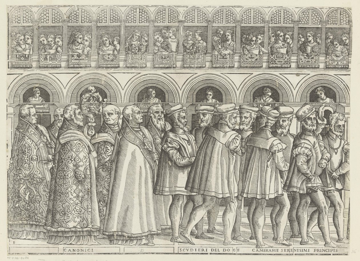 Procession af Doge of Venedig (Del 5) af Anonymous