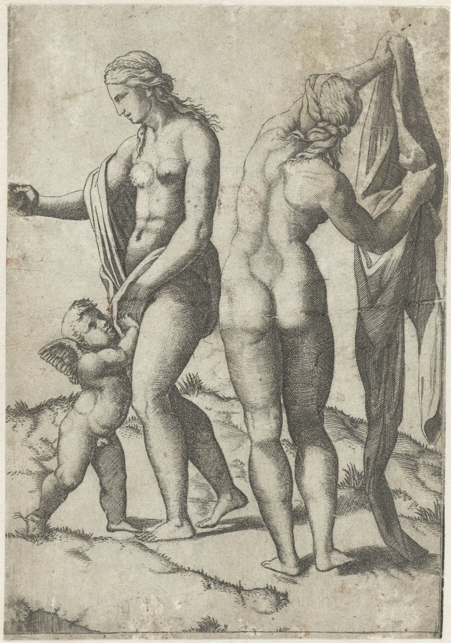 Venus forelsket i Athena af Anonymous