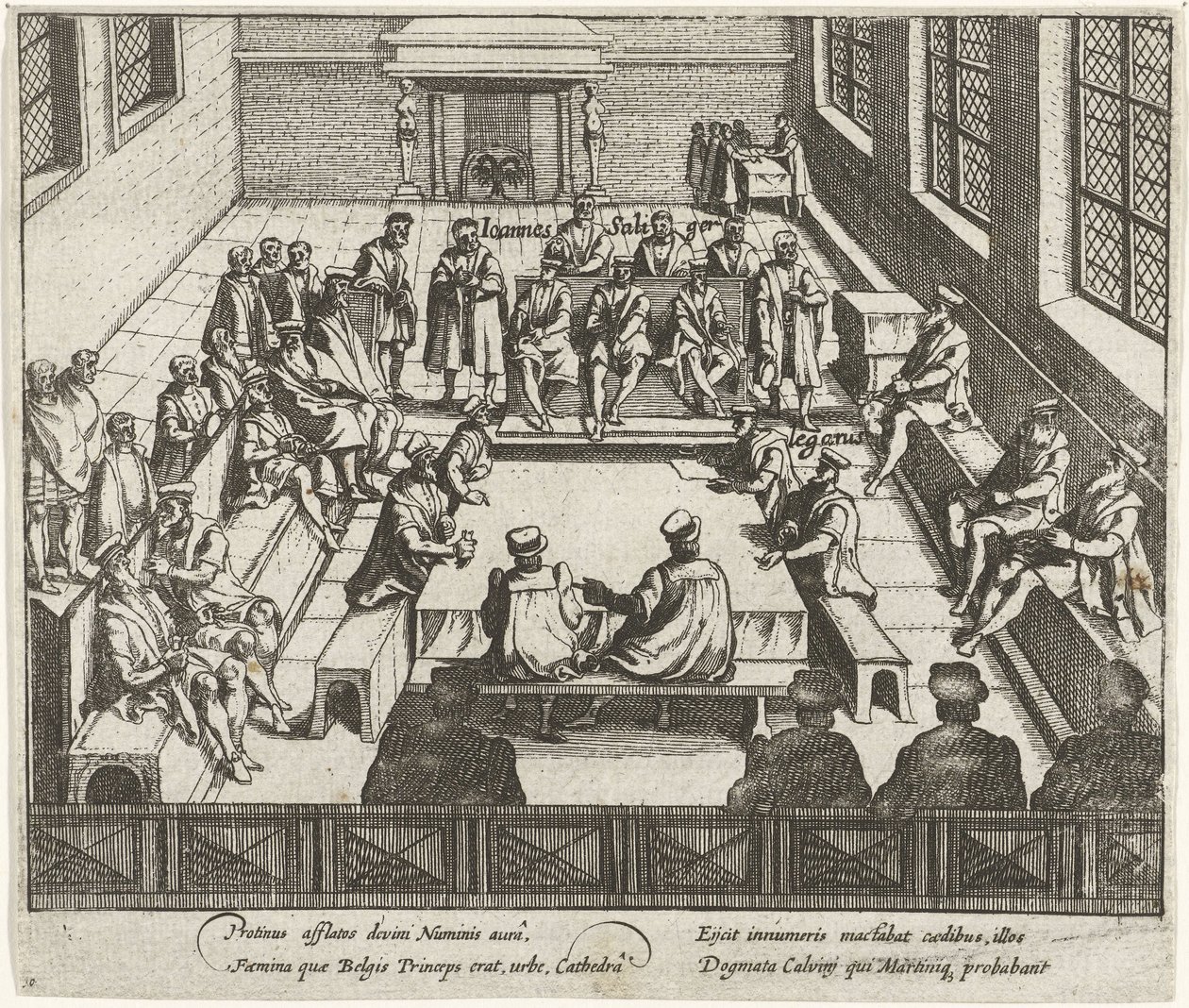 Forbud mod protestantisk forkyndelse i Antwerpen, 1577 af Anonymous