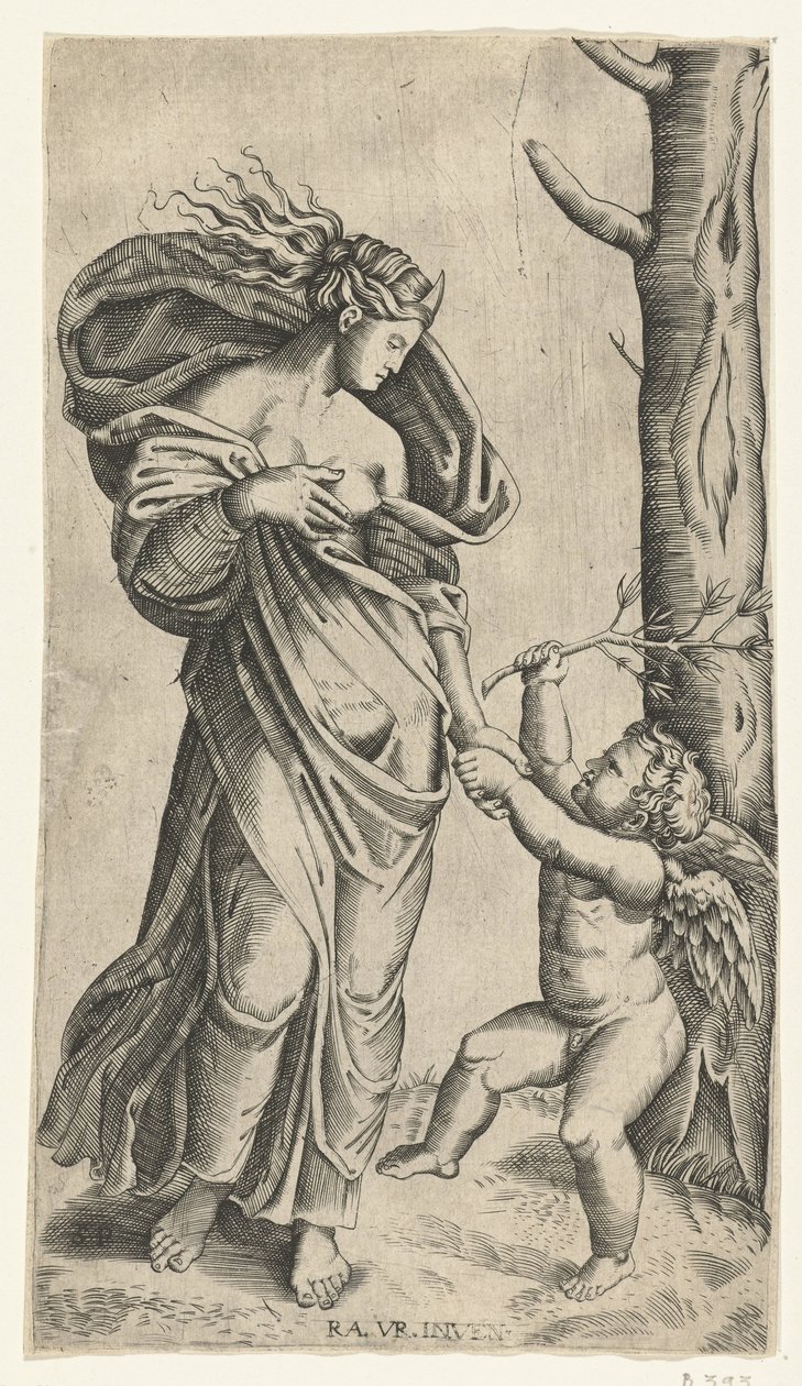 Forsoning af Minerva og Amor Fred af Anonymous