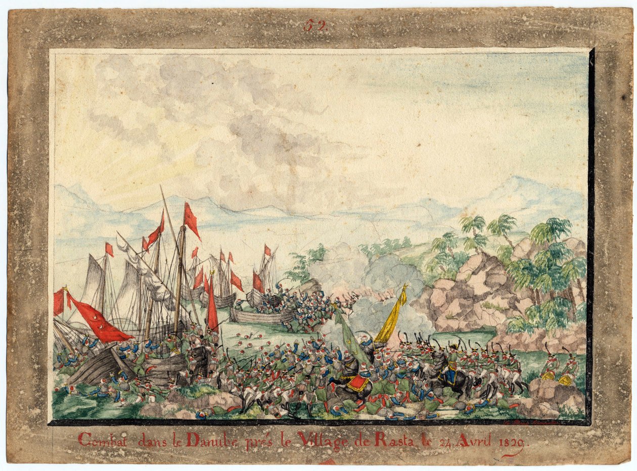 Slaget ved Donau 1828 af Anonymous Anonymous