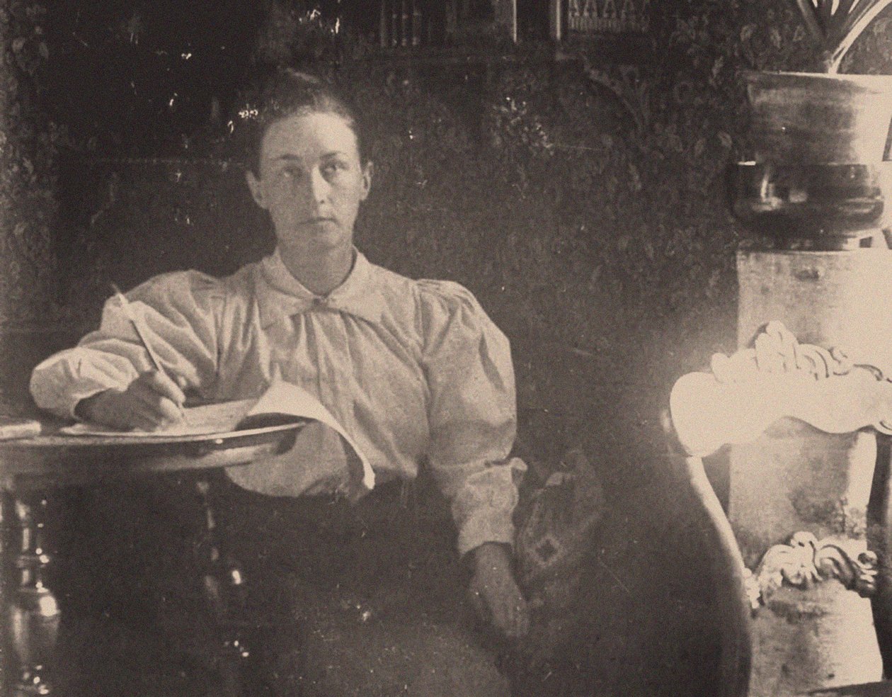 Hilma af Klint, c. 1890 (photograph) af Anonymous Anonymous