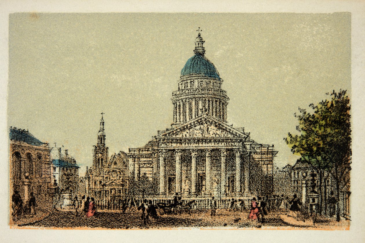 Paris 1874: Le Pantheon, privat samling af Anonymous Anonymous