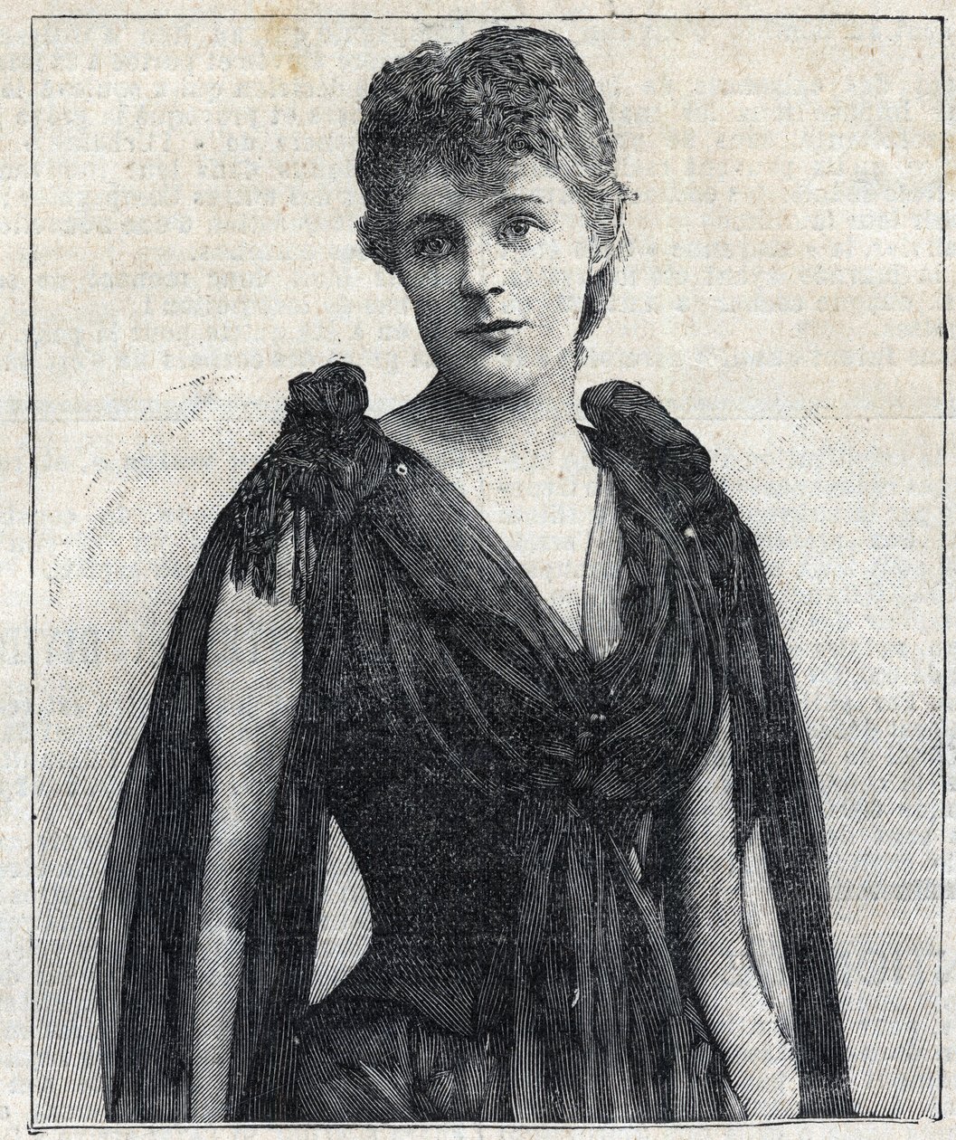 Portræt af Maud Gonne af Anonymous Anonymous