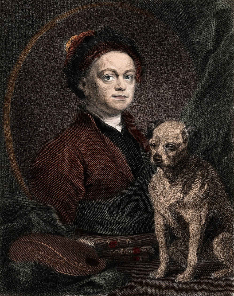 Portræt af William Hogarth af Anonymous Anonymous