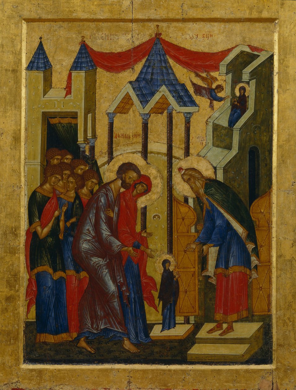 Præsentationen i templet af Anonymous Russian icon painter