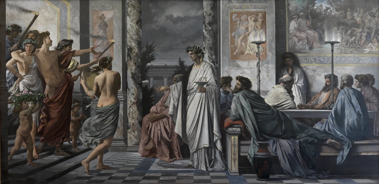 Platons symposium af Anselm Feuerbach