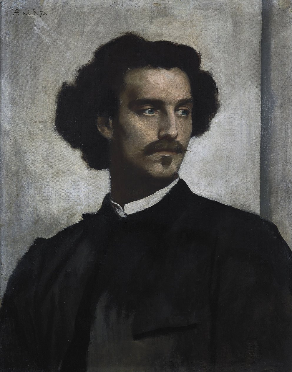 Selvportræt af Anselm Feuerbach