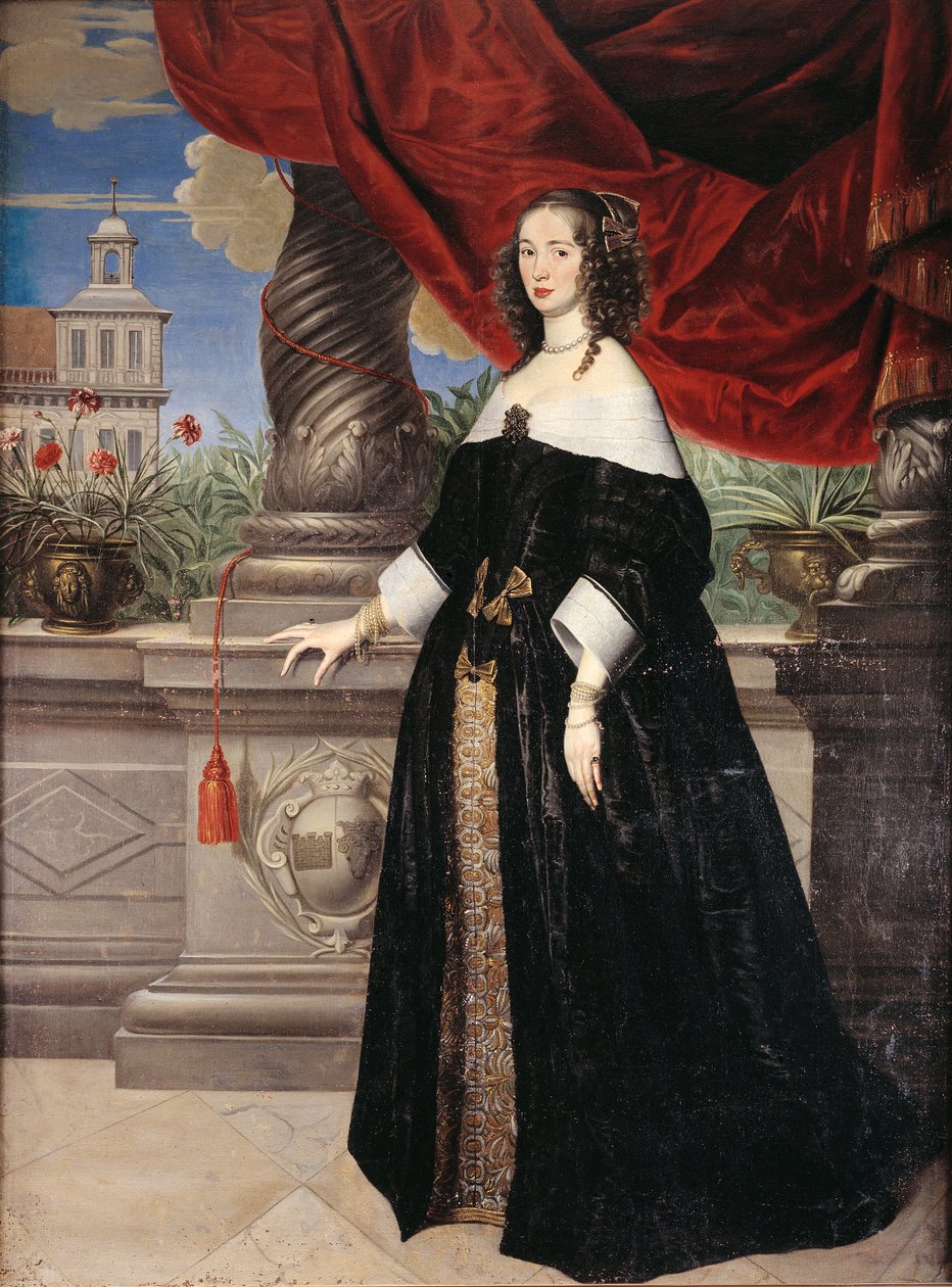 Anna Margareta von Haugwitz (1622 - 73) af Anselm van Hulle