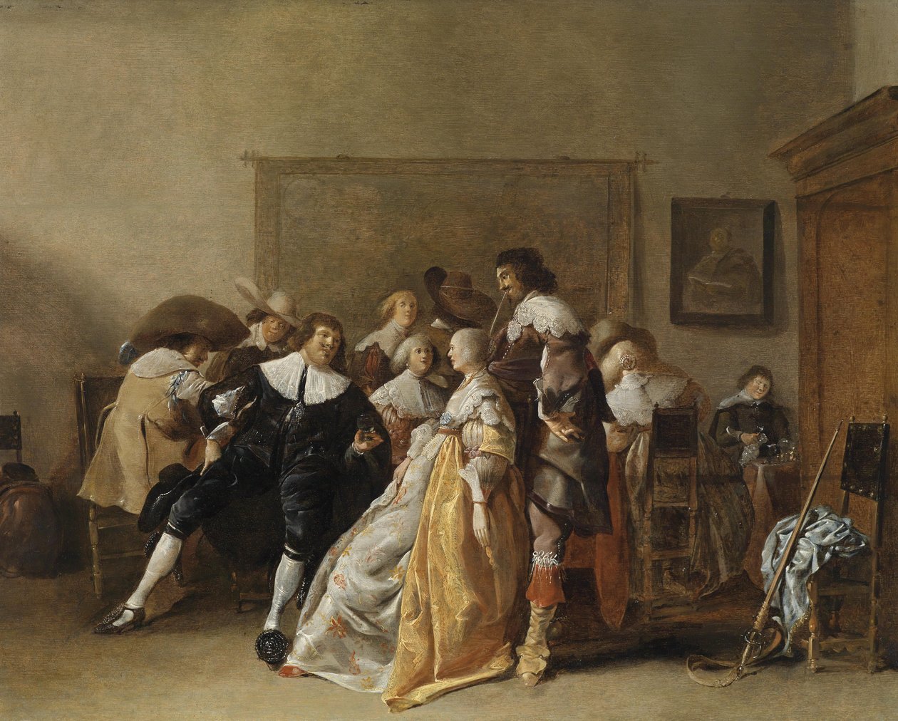 Glad selskab af Anthonie Palamedes
