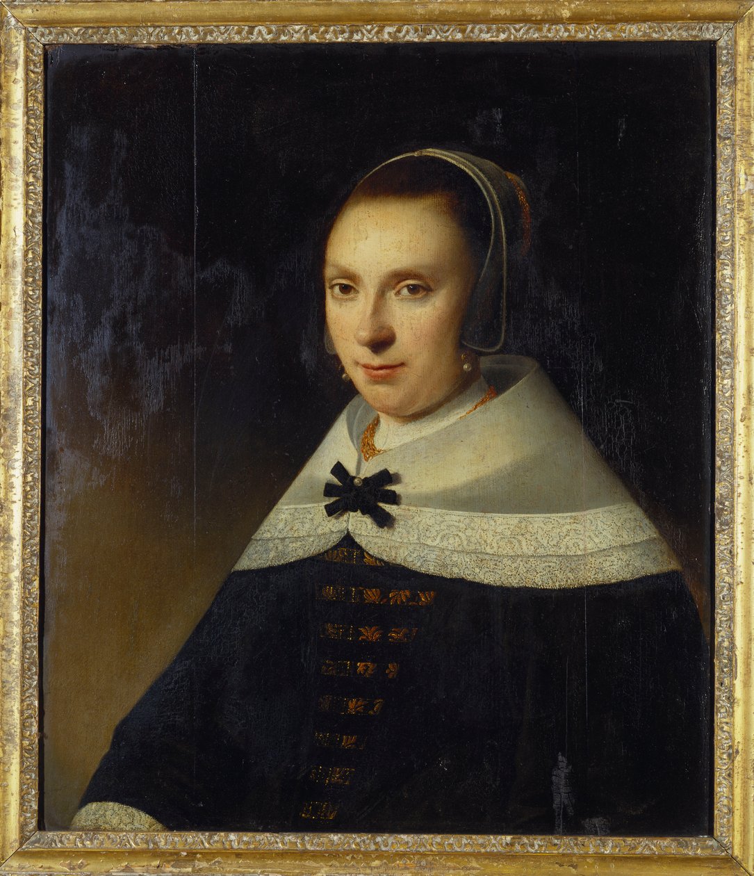 Portræt af en ung kvinde, 1654 af Anthonie Palamedesz