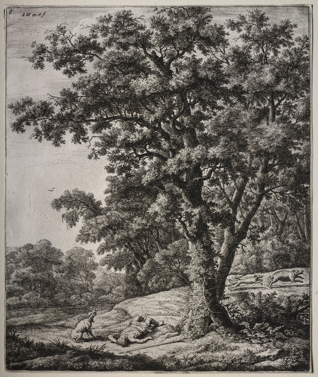 Adonis død. af Anthonie Waterloo