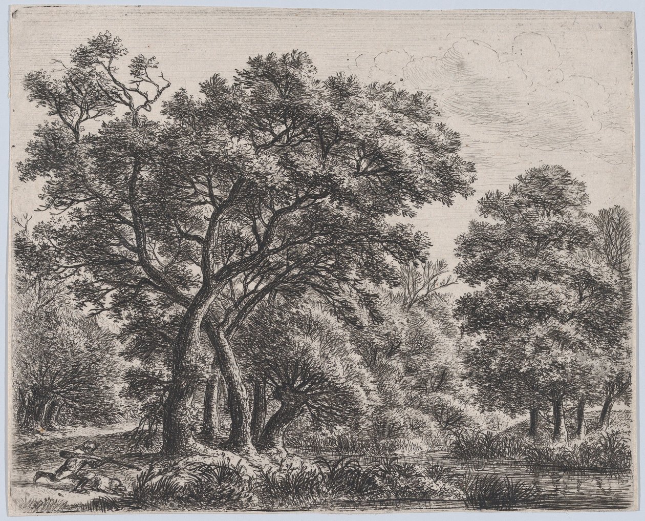 Andejægeren, 1600-tallet. af Anthonie Waterloo