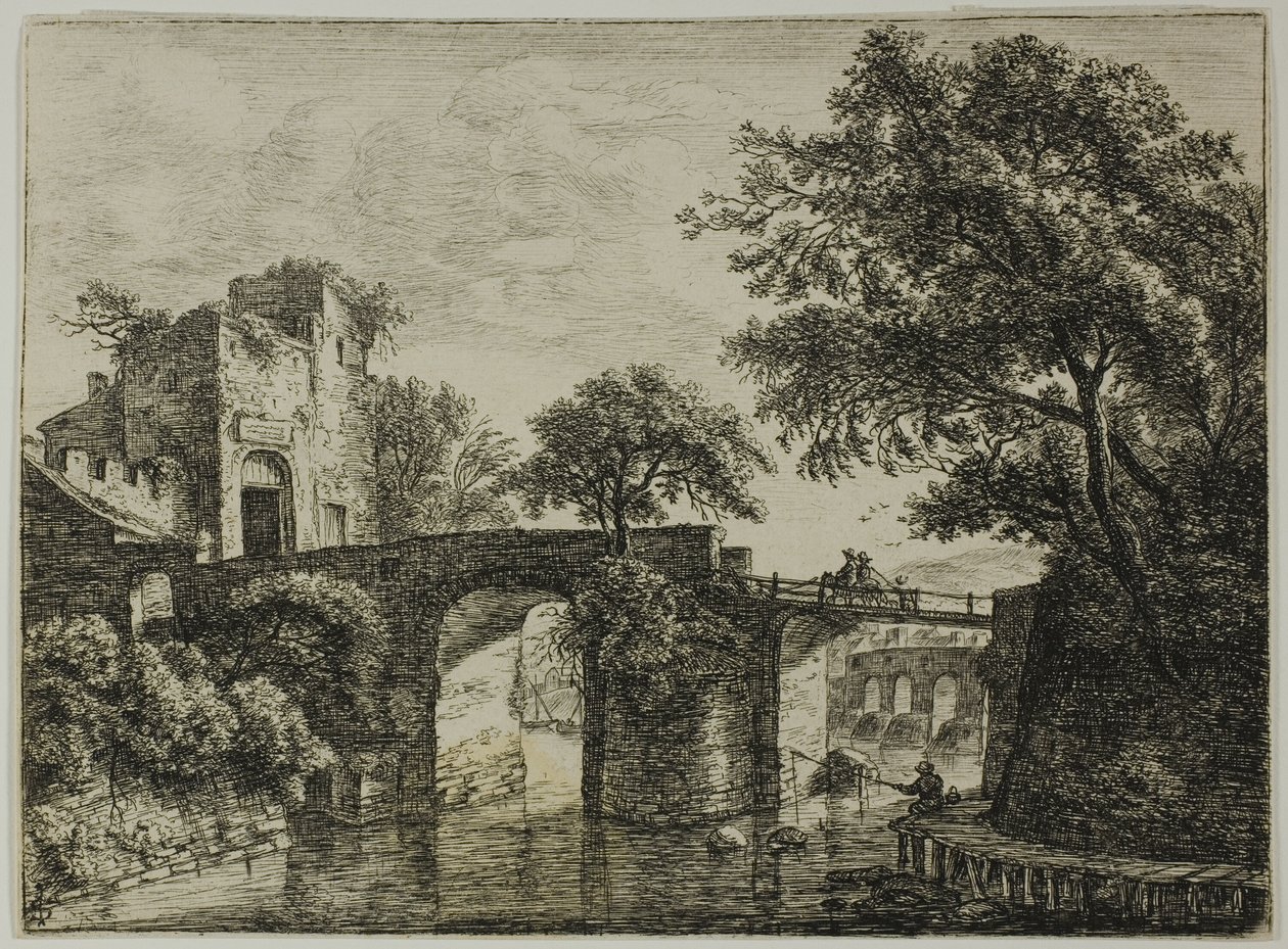 Den ødelagte by af Anthonie Waterloo