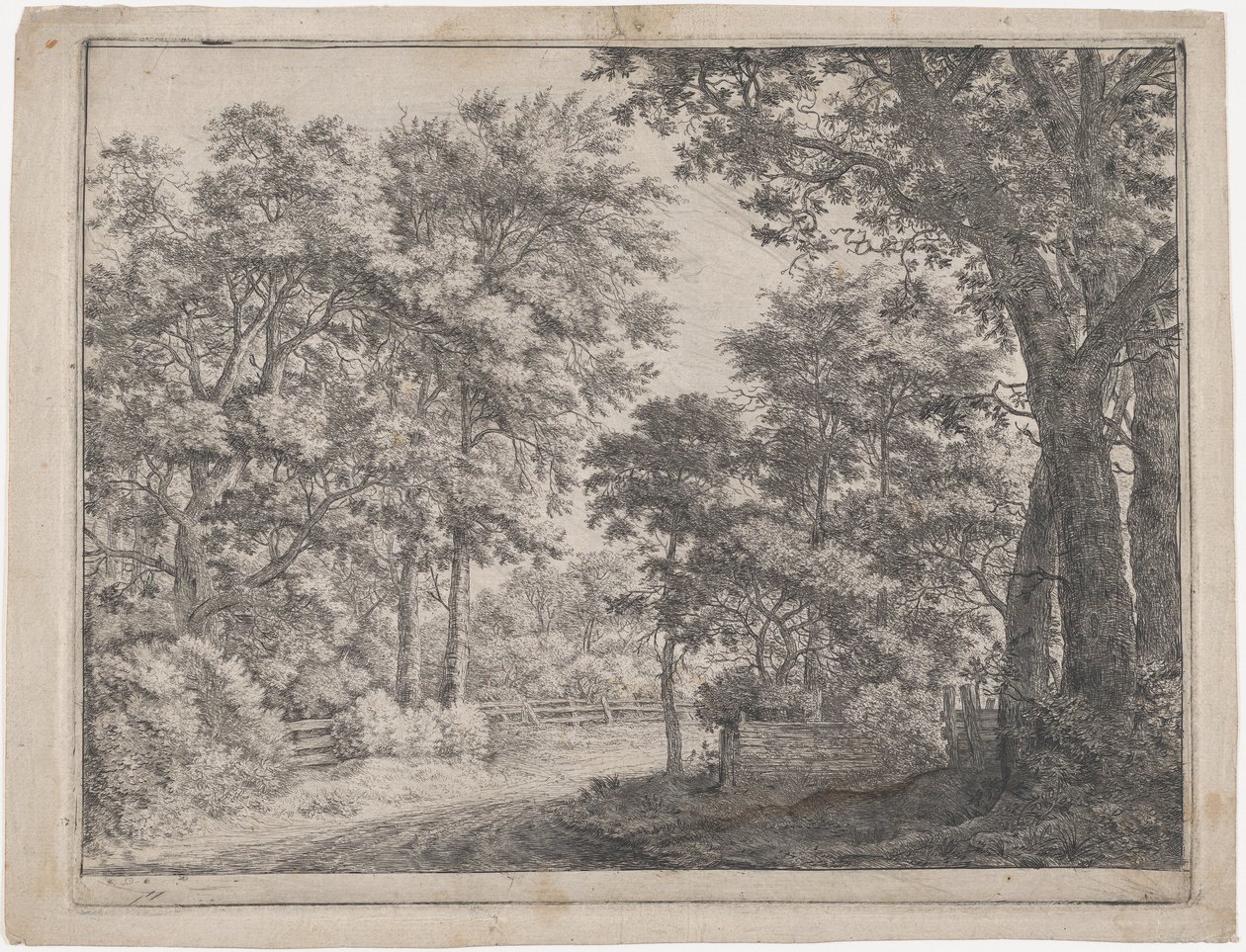 De trimmede lunde, 1600-tallet. af Anthonie Waterloo