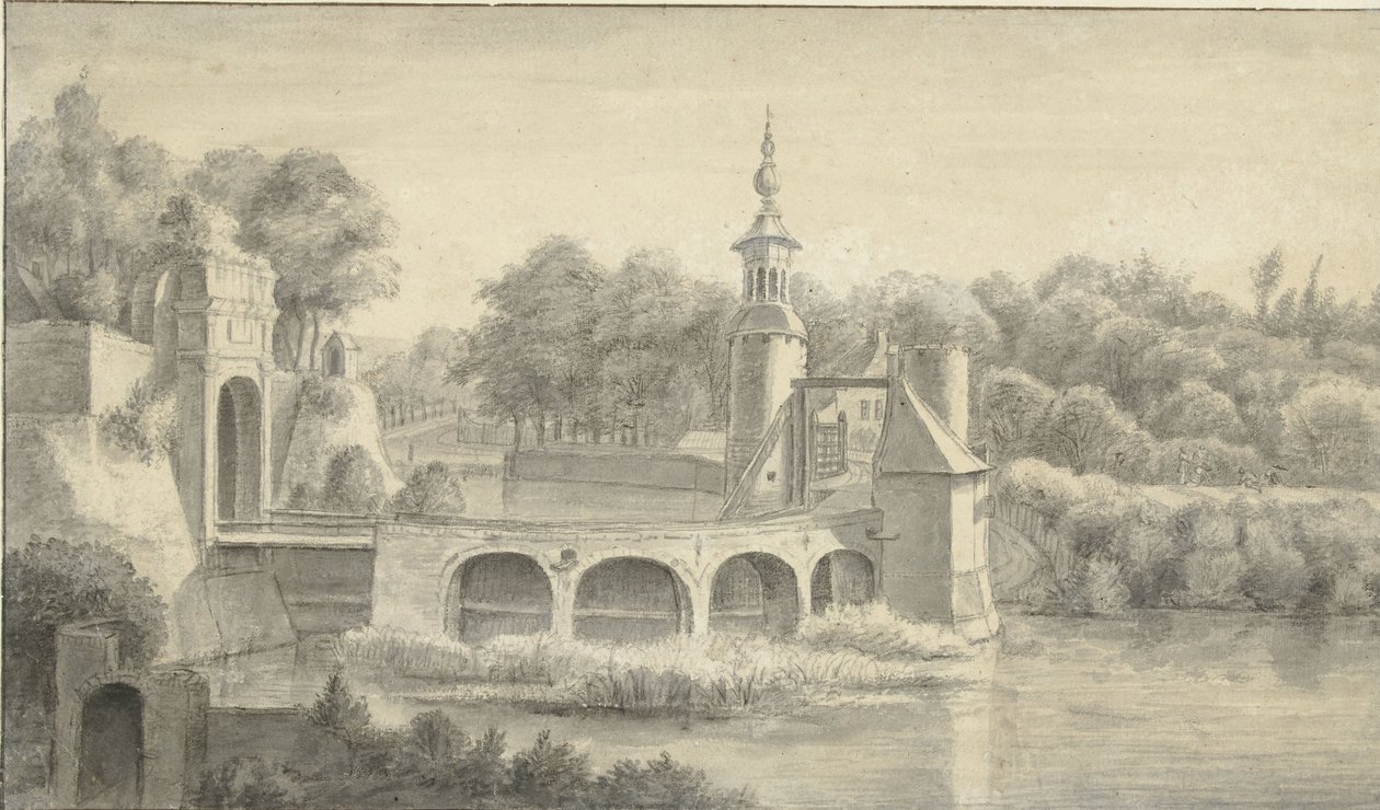 Velper gate i Arnhem af Anthonie Waterloo