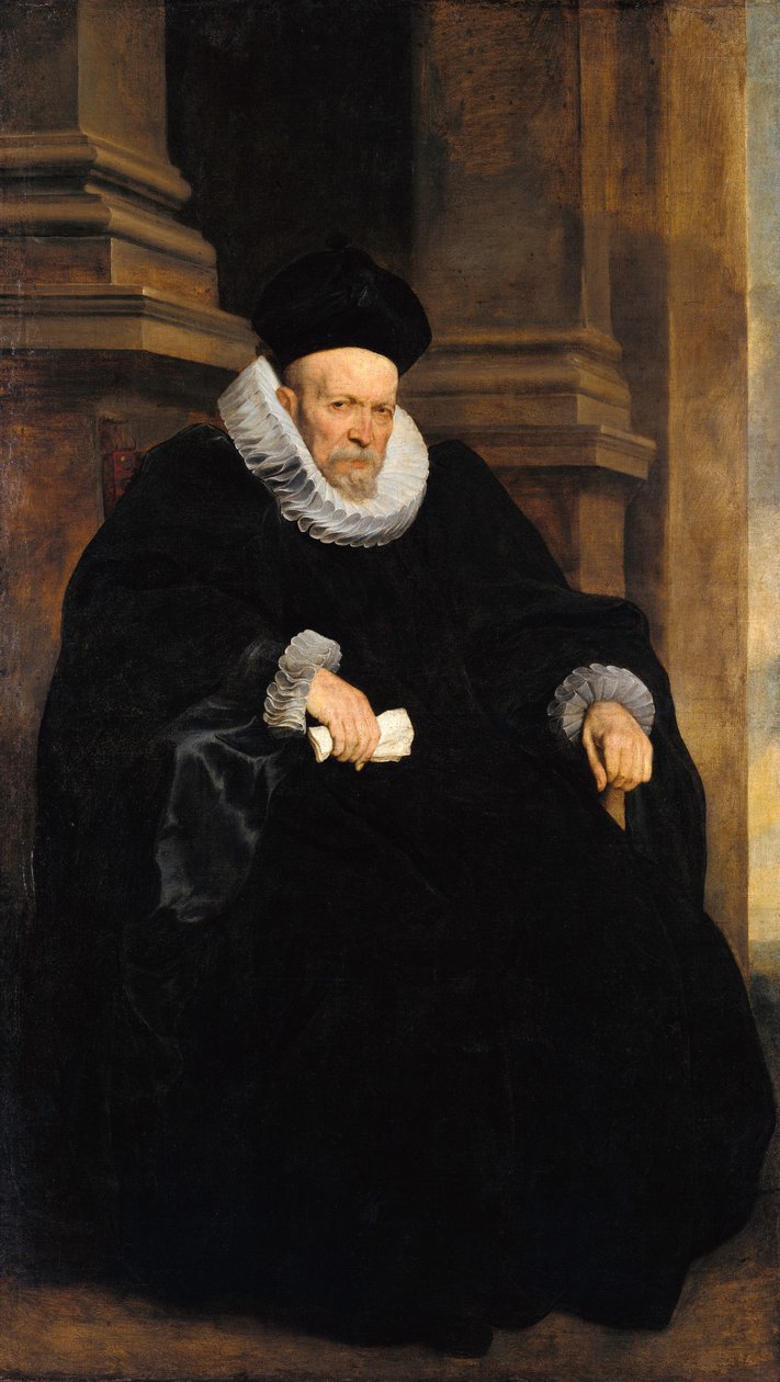 Portræt af en Genovese Gentleman af Anthony van Dyck