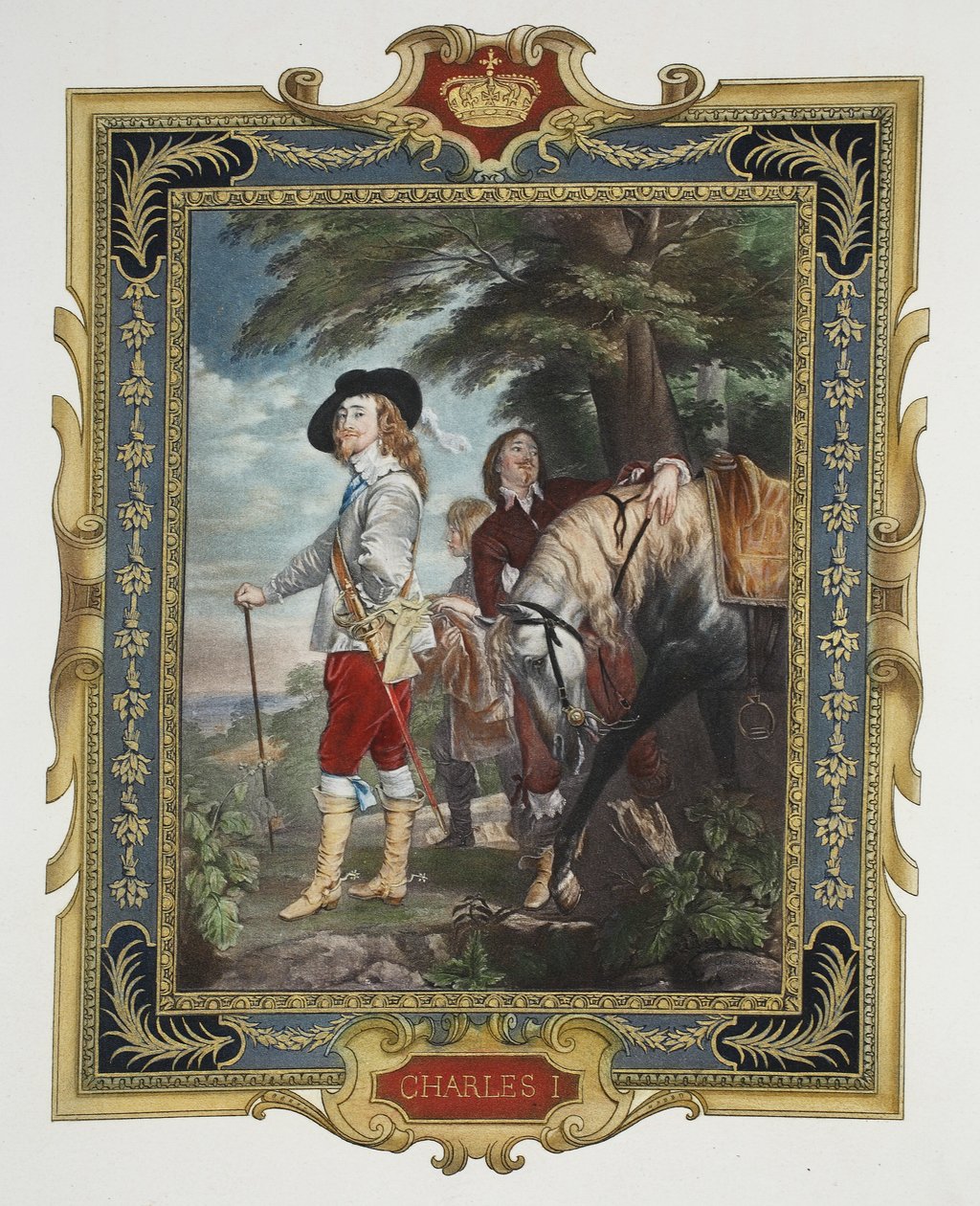 Charles I af Anthony van Dyck