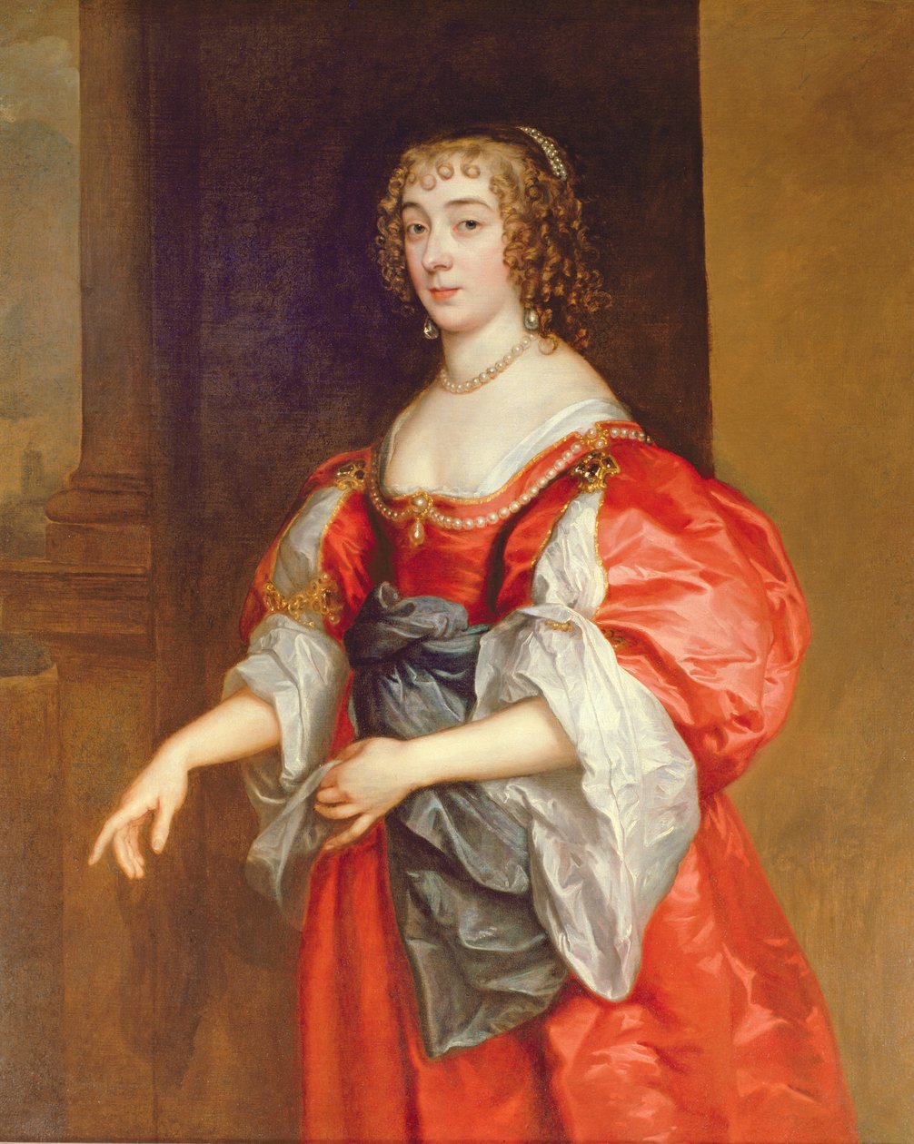 Dorothy, grevinde af Sunderland af Anthony van Dyck
