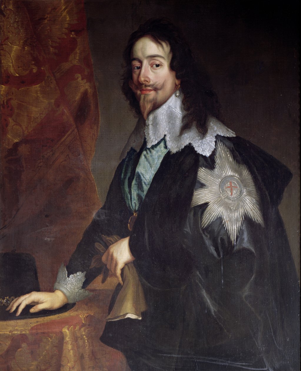 Kong Charles I (1600-49) af Anthony van Dyck