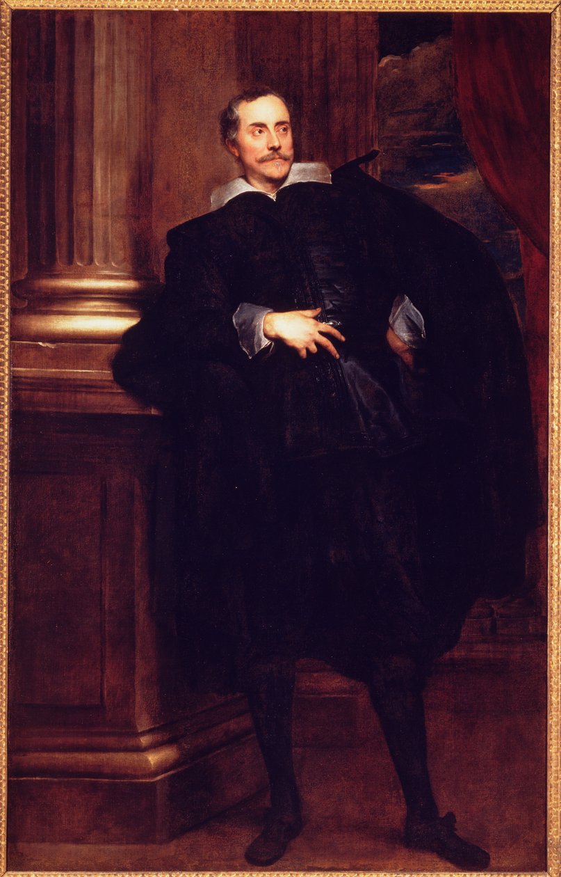 Portræt af Marcello Durazzo af Anthony van Dyck
