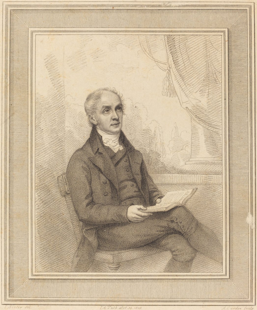 John Augustus Oversætter af Anthony Cardon after Joseph Slater