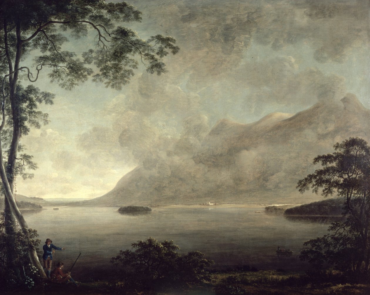 Udsigt over Derwentwater af Anthony Devis