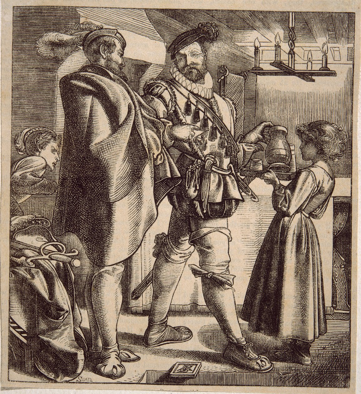 Jacques de Caumont (1558-1652) af Anthony Frederick Augustus Sandys