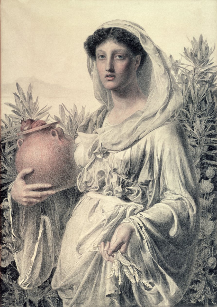 Persephone af Anthony Frederick Augustus Sandys