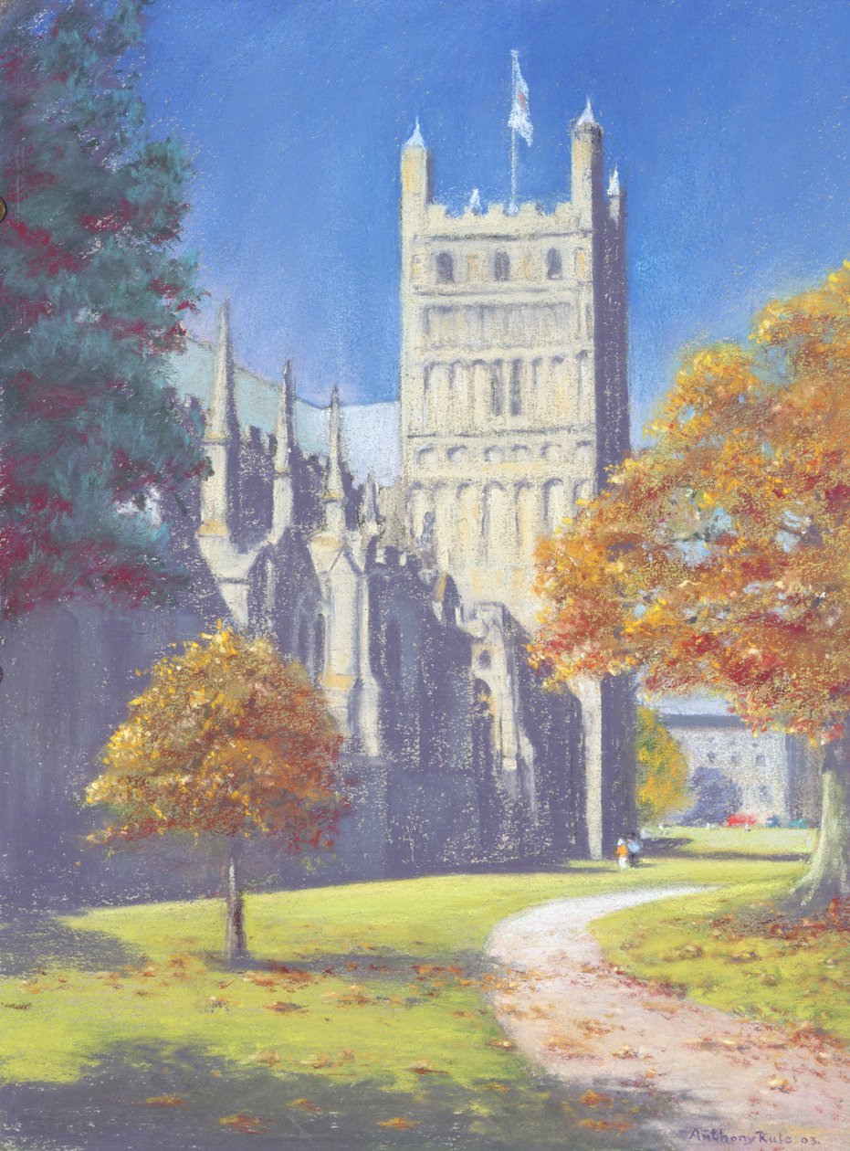 Exeter Cathedral - North Tower, 2003 af Anthony Rule