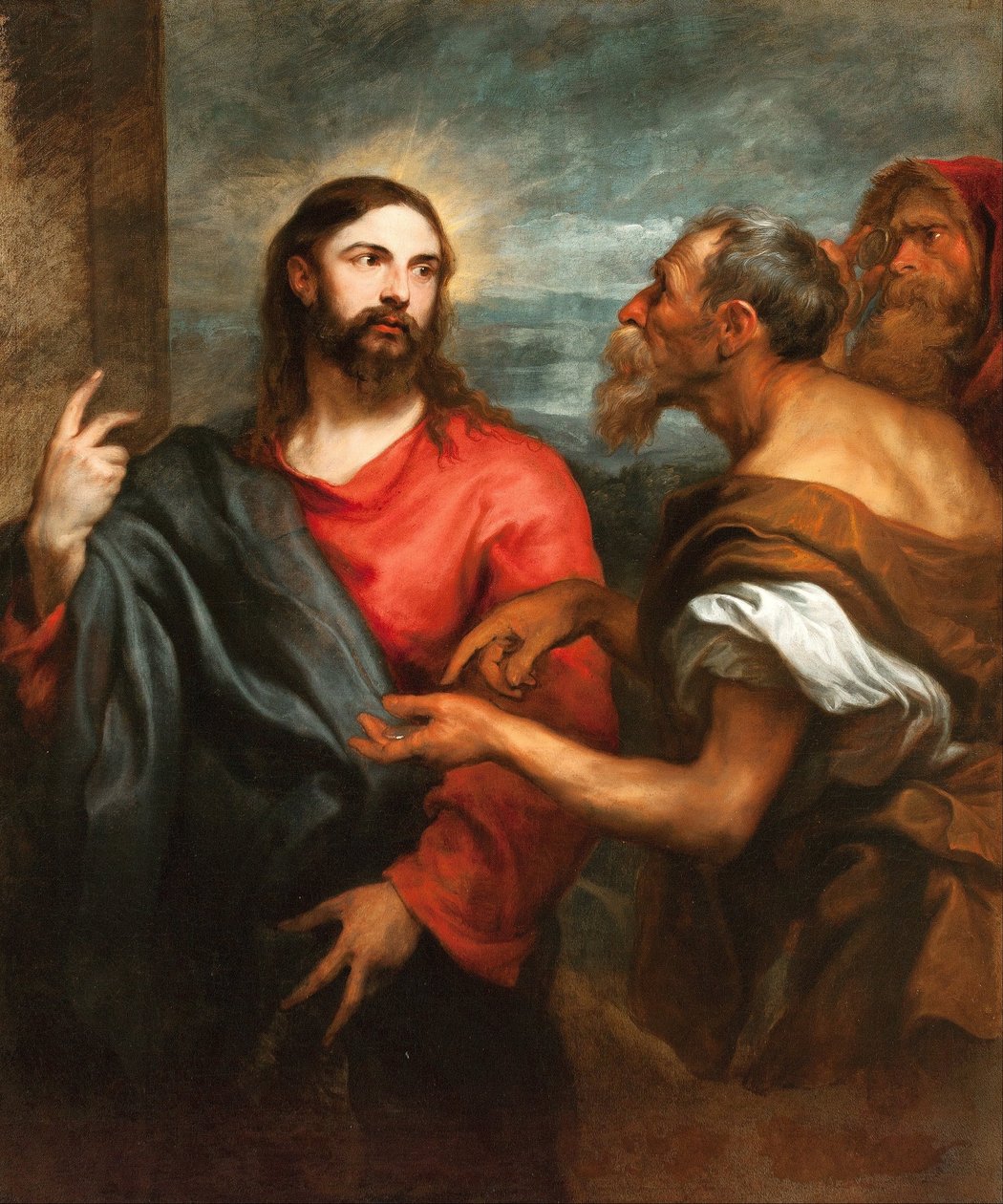 Møntens Kristus af Anthony van Dyck