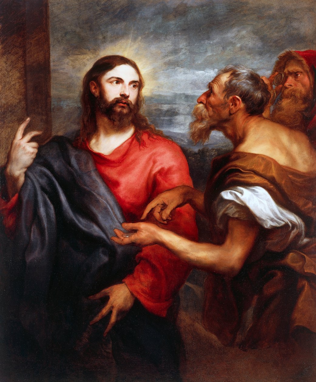 Møntens Kristus af Anthony van Dyck