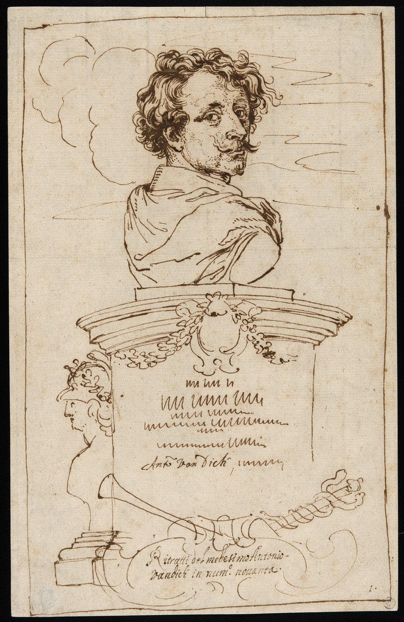 Frontispice fra "Iconography" af Anthony van Dyck