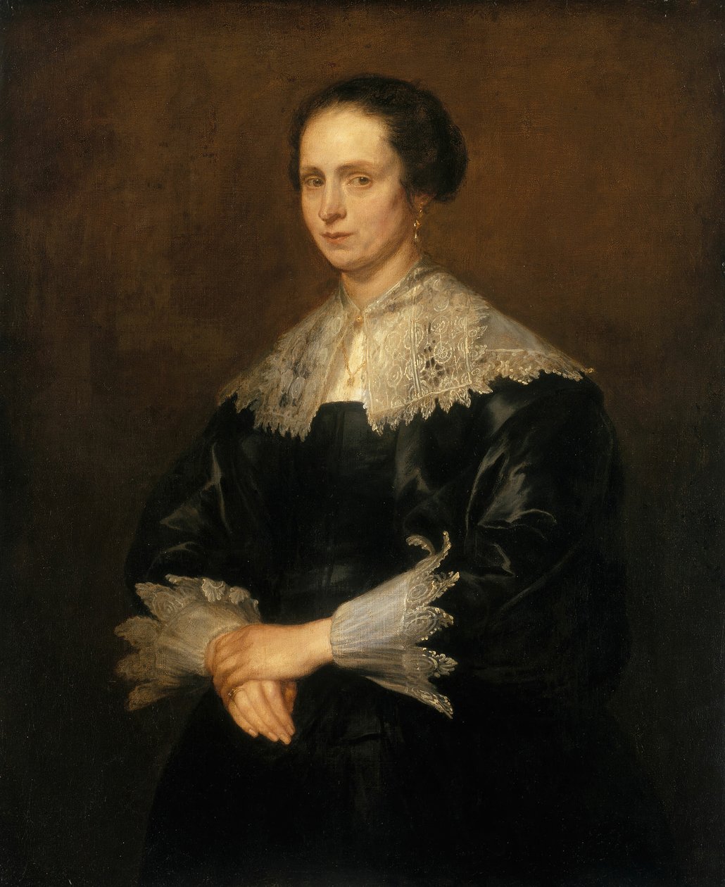 Helena Deceive Du Bois, ca. 1631. af Anthony van Dyck