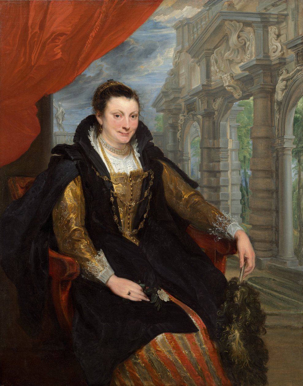 Isabella Brant, 1621. af Anthony van Dyck