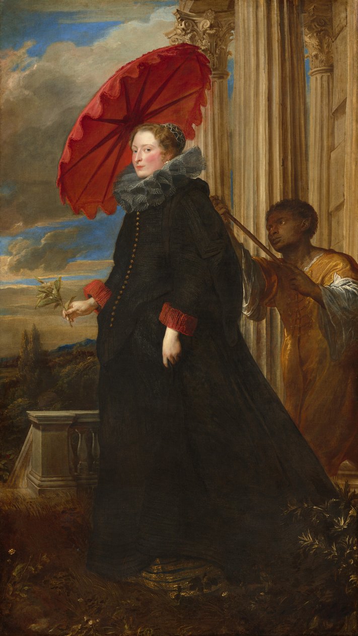Marchesa Elena Grimaldi Cattaneo, 1623. af Anthony van Dyck