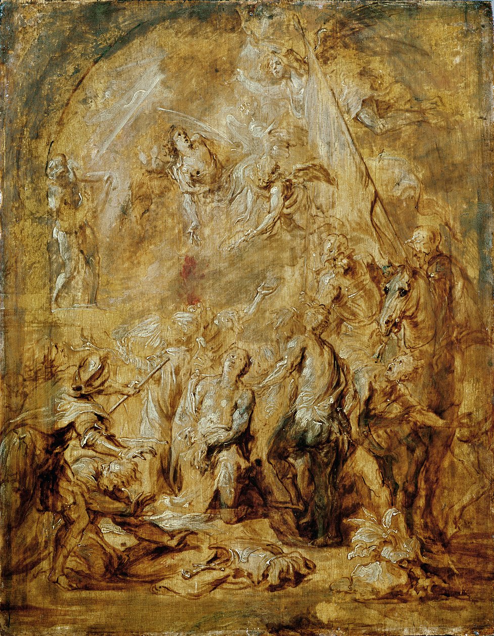 Sankt Georgs martyrium af Anthony van Dyck