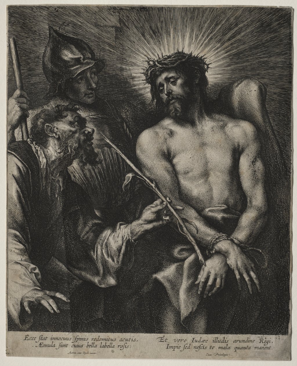 Hån mod Kristus af Anthony van Dyck