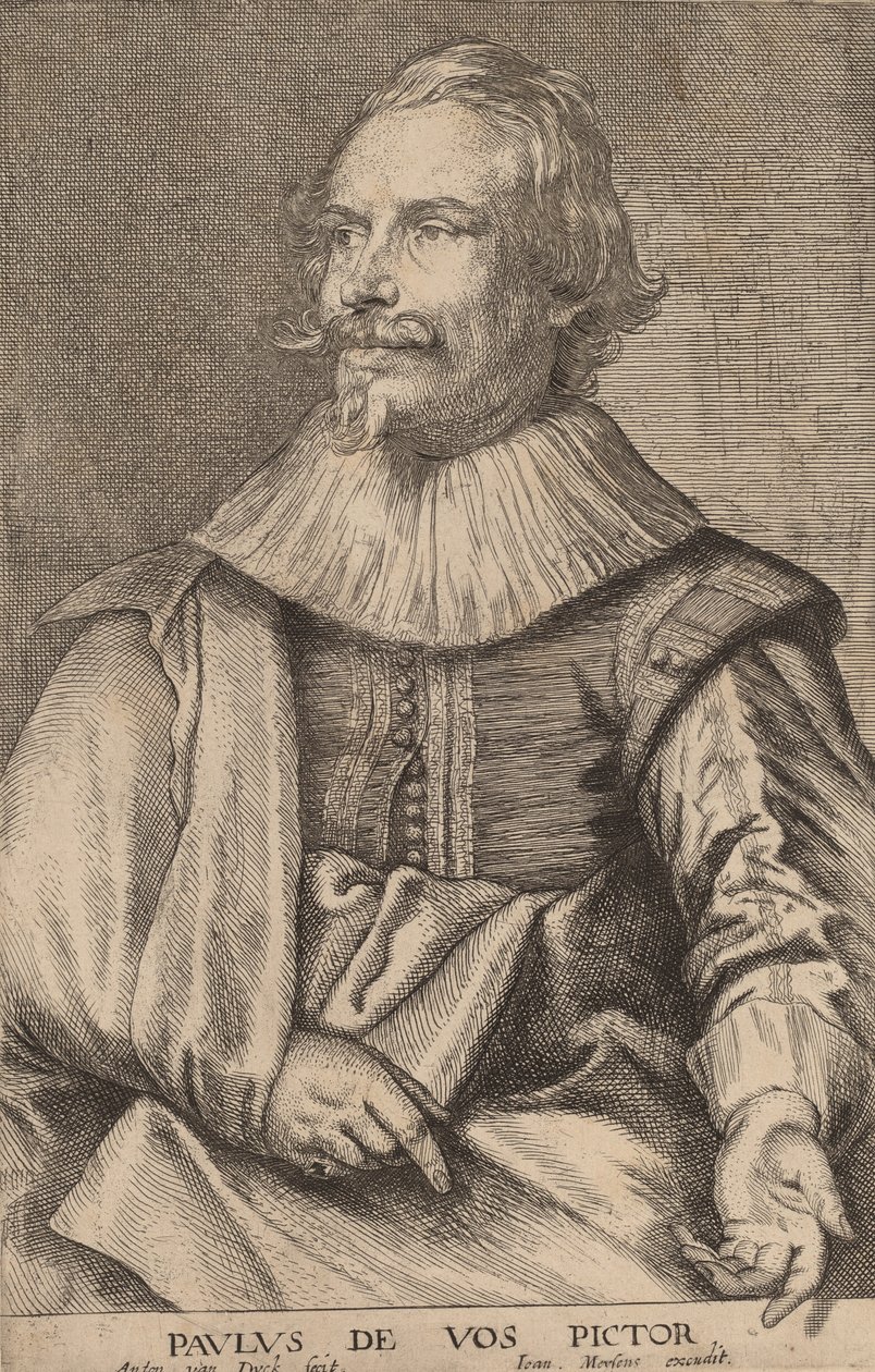 Paul de Vos, sandsynligvis 16261641. af Anthony van Dyck
