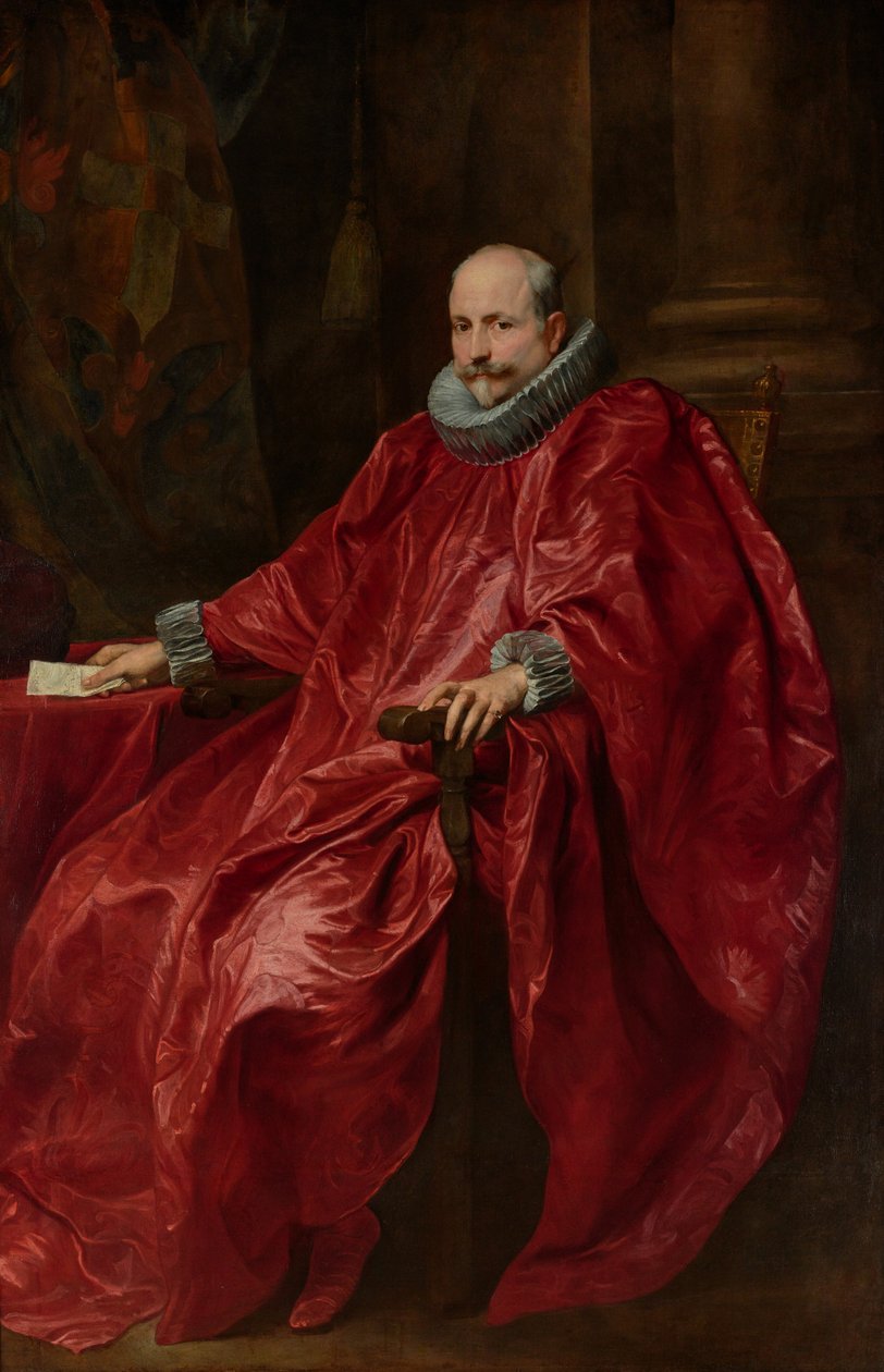 Portræt af Agostino Pallavicini af Anthony van Dyck