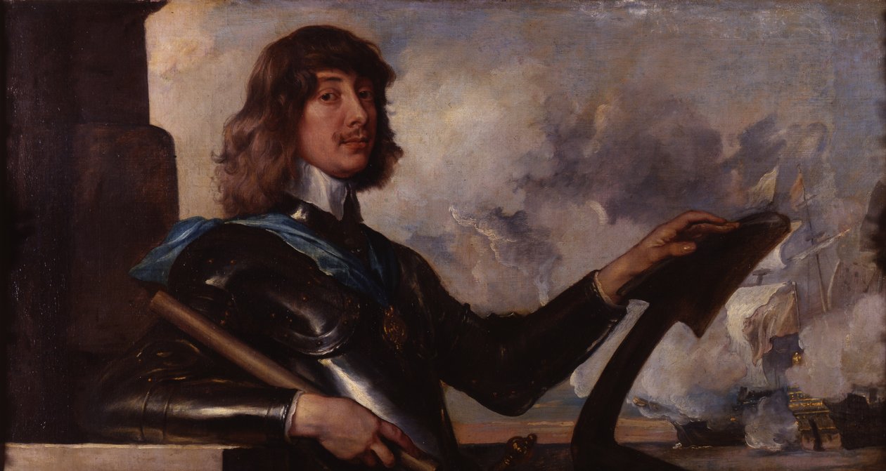 Portræt af Algernon af Anthony van Dyck