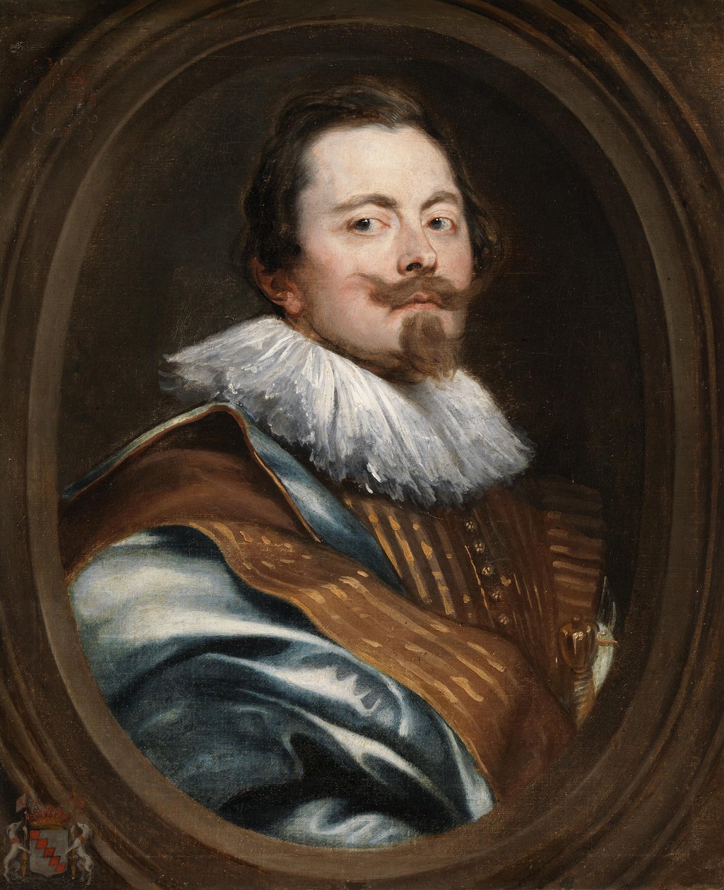 Portræt af Frederick Marselaer, diplomat af Anthony van Dyck