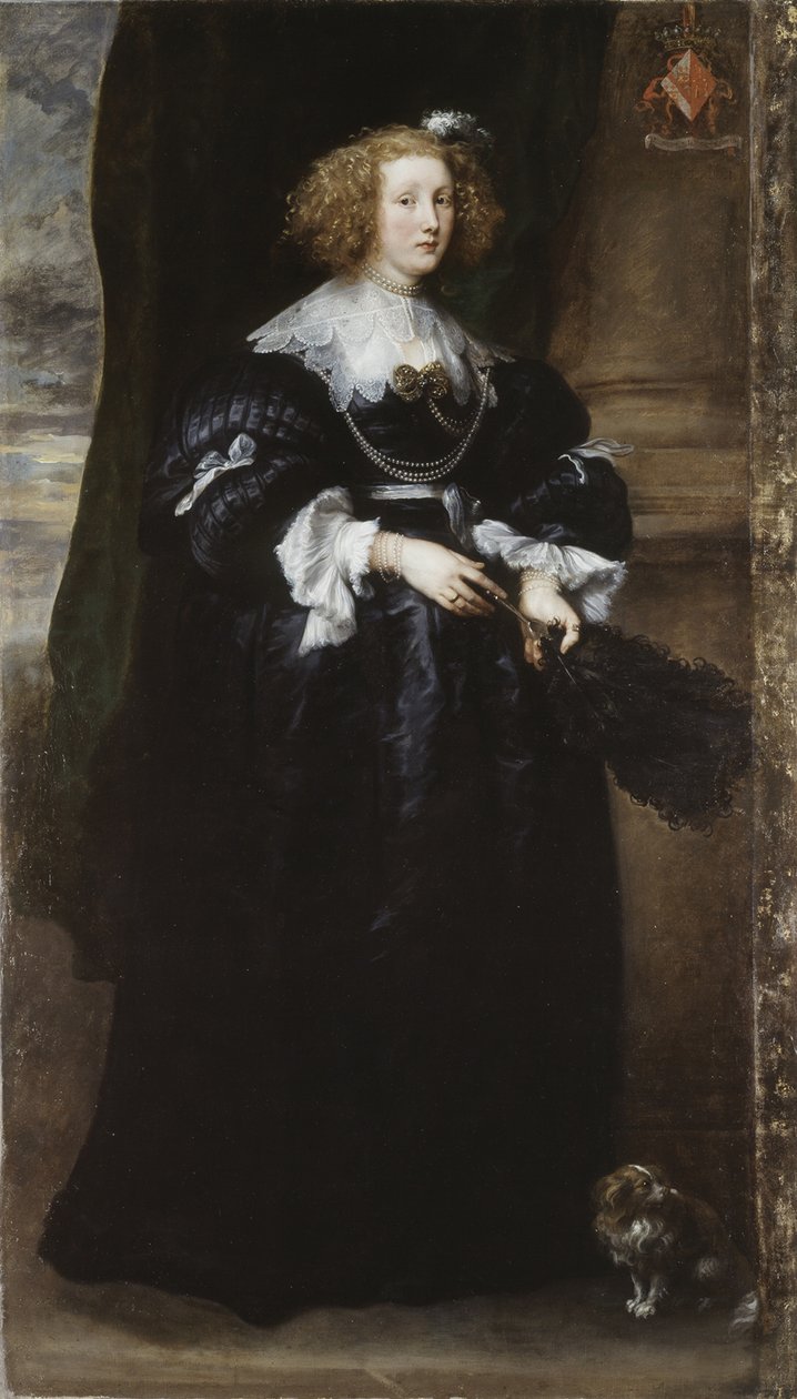 Portræt af Maria de Raet af Anthony van Dyck